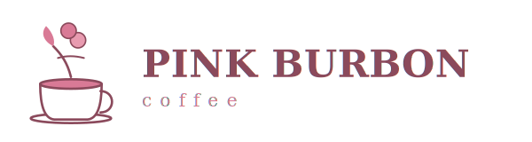Pink Burbon Coffee — logo (horizontal)